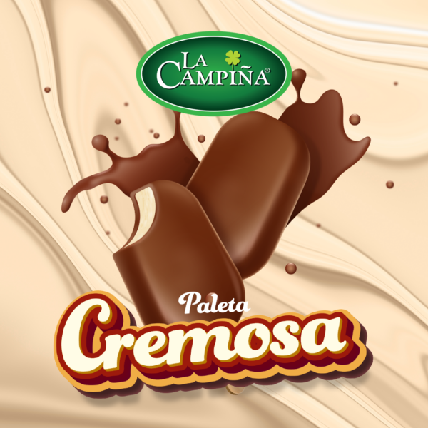 Paleta de Crema - Cremosa x 10